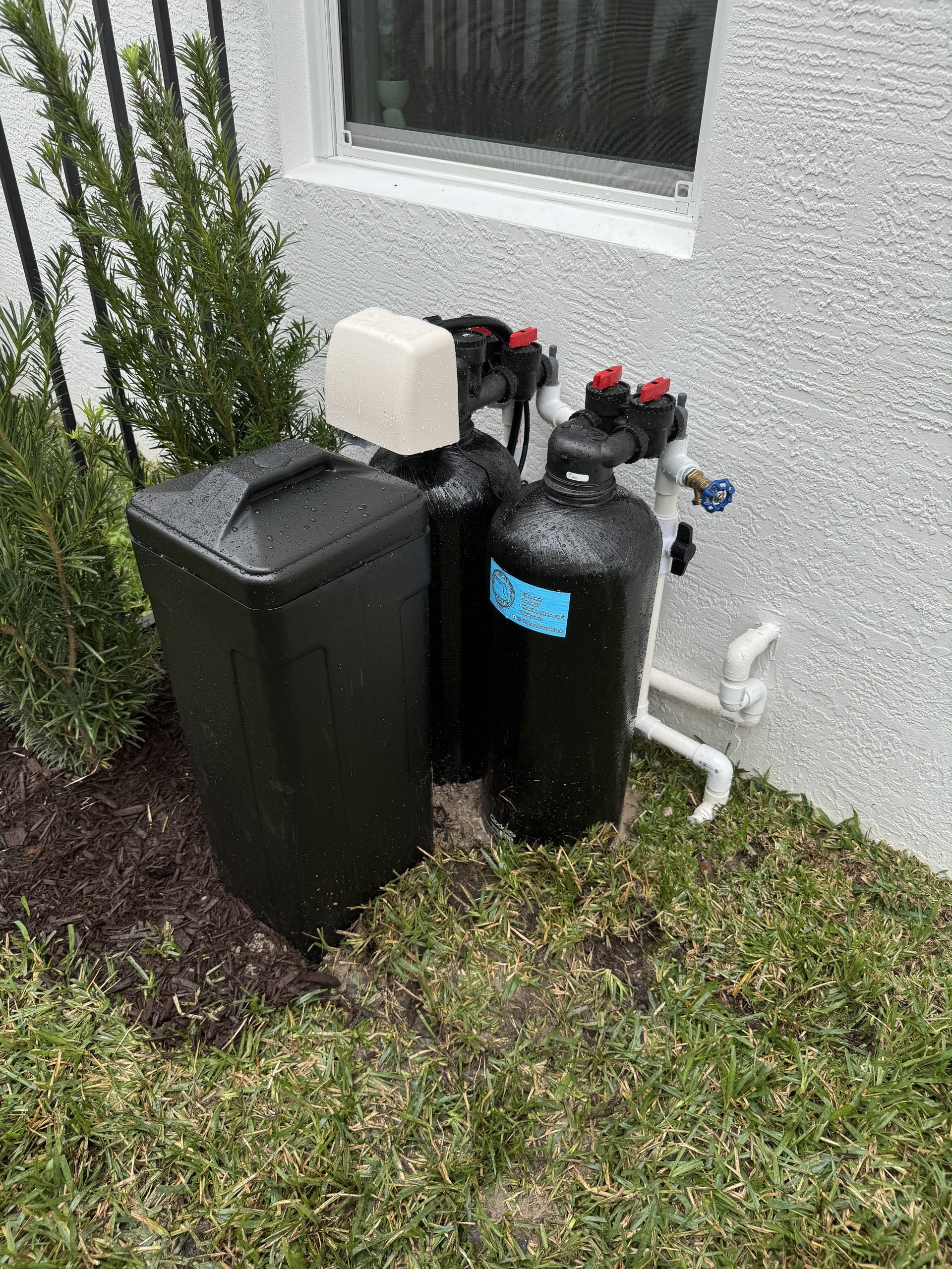 Water softener installation in Palm Beach County